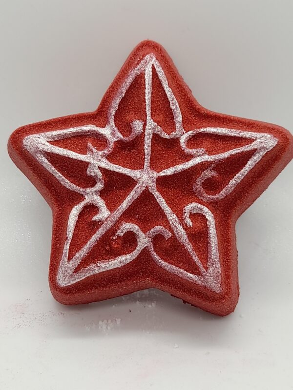 Christmas Raspberry Star